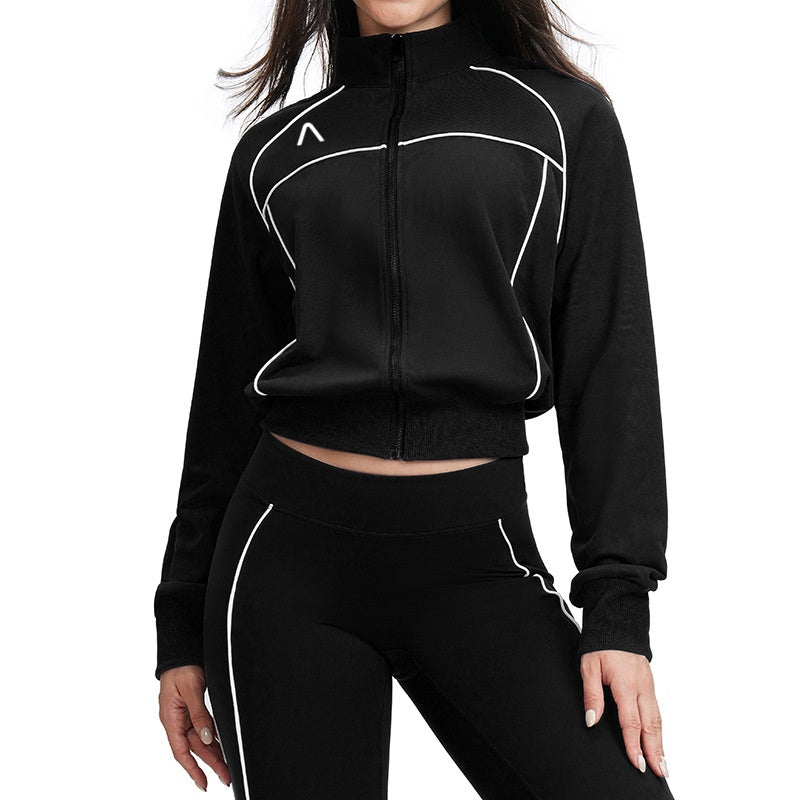Cropped Zip Jacket
